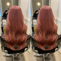 【ダブルカラー💛】カット+ブリーチ+フルカラー+  RELAVEIL TR ※カット無しの場合-¥3300