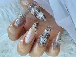 (他店オフ込)スカルプ並みの強度🩷選べる長さ🉑チップ10本アプレ💅アートやり放題コース