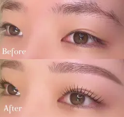 ❣️セットでお得・時短👀✨《束感パリジェンヌラッシュリフト》+《美眉アイブロウスタイリング》