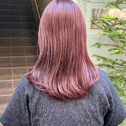 🏷️:【 トーンアップ✨ 】 暖色カラー + ケアトリートメント