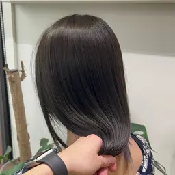 透明感カラー➕髪質改善トリートメント🕊️