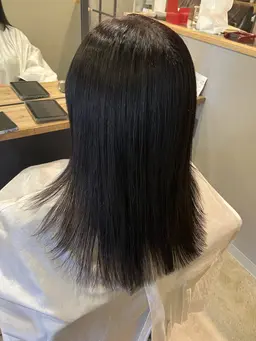 【  ⭐️ミディアムの方限定⭐️  】  カット➕白髪染めカラー