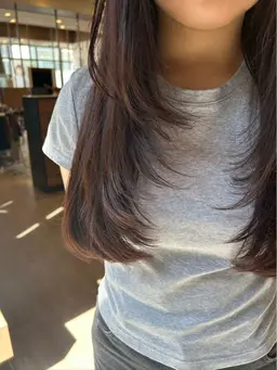 韓国風レイヤーカット✂️顔周りカット✨