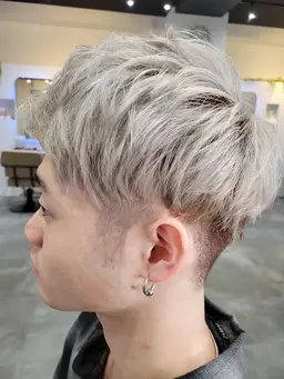 【ミニモ学割】メンズカット＆ブリーチ＆オンカラー