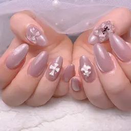 12月限定🉐大人気マグネットワンカラー (ジェルオフ無料、ケア込み、パラジェル変更無料)