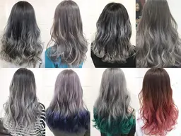 グラデーションカラー＋トリートメント