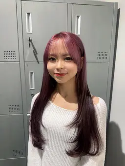 ブリーチリタッチ＋髪質改善カラー🐈‍⬛