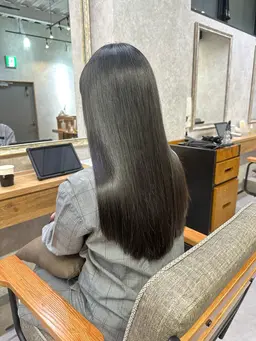 前髪縮毛矯正＋トリートメント