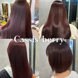 【冬のモテカラー❄️🎀】カシスベリー🍇🩷カラー(ワンカラー)➕トリートメント🫧