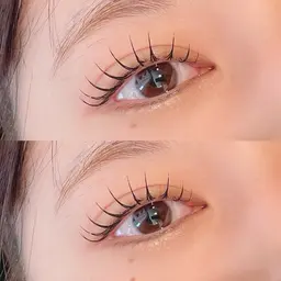 【⭐️マツエク120本】10.20代限定🎀オフ無料フラット・カラー変更+1,100⭐️モニター価格