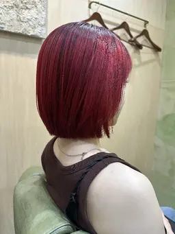 カット+ブリーチ+ケアカラー