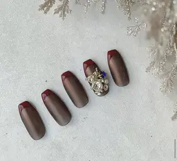 🖤フレンチネイル