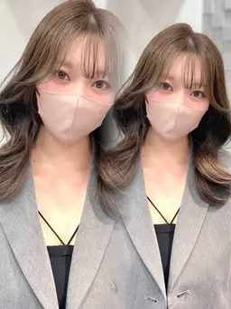 ♡【初カラー大歓迎】ブリーチなしダブルカラー+トリートメント ¥23100→ ¥12980(スタイリング込み🪄︎︎)♡