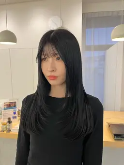 カット+縮毛矯正