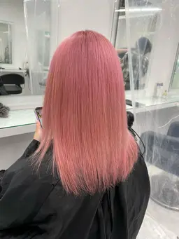 【🌈1日2名様限定メニュー🌈】💞ケアブリーチによるダブルカラー︎💕︎︎×💓髪質改善トリートメント︎💕︎︎