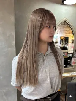 ケアブリーチWカラー+7step treatment🏊🏻♀️