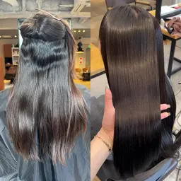 人気Ｎｏ1⭐️巻ける地毛風ストレート（縮毛矯正）13860円🍀*゜