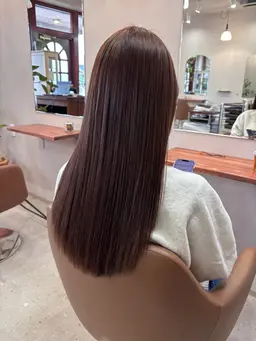 ロング毛先カット