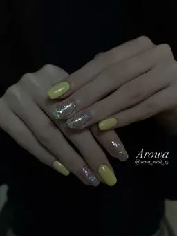 【hand】🤍シンプルワンカラーorラメグラデーション🤍