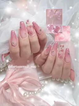 🎀オフなしハンドワンホンガーリーちゅるん90分持ち込みデザイン(アート目安片手3.4本)🐩💭🎀