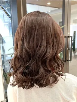 レディースカット+パーマ