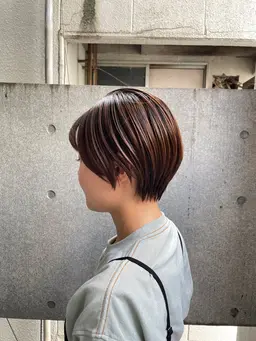 カット+イノアカラー+オージュア1stepトリートメント