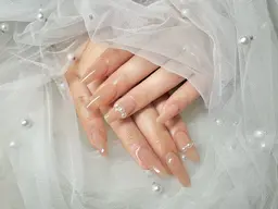 【本日限定🉐】〈オフあり〉ワンカラーorラメグラデーション✨️『ミニモ限定🉐大きいパーツ1つ無料』