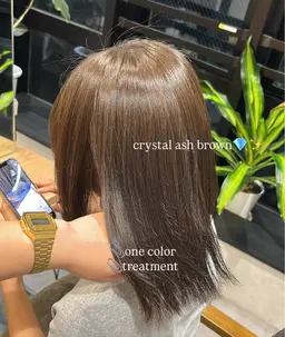 ワンカラー🦄【Aujua 4STEP トリートメント付き🧴】