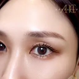 【エクステ×パーマ】フラットラッシュ100本+まつ毛パーマ［パリエク］