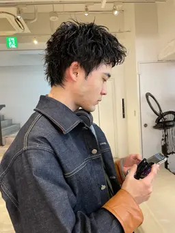 メンズ限定クーポン☀️cut➕parm‼️