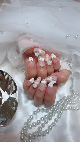 ハンド🎶10本持ち込みアート+パーツつけ放題 （オフなし）