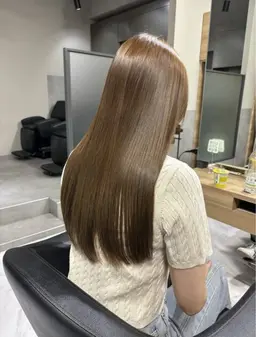 《ミニモ限定価格‼︎》METEO（メテオ）カラー＋髪質改善トリートメント＋超音波アイロン無料✨