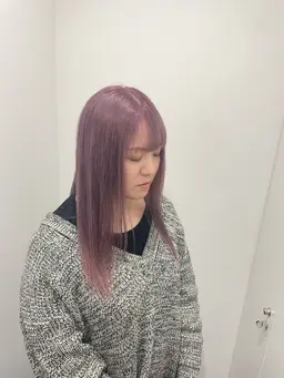 カット+ケアブリーチ+カラー