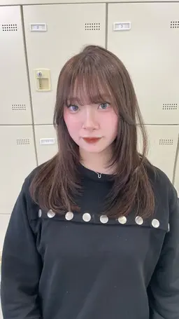 ブリーチなしのダブルカラー＋tr＋炭酸スパ＋巻きorストレート♡