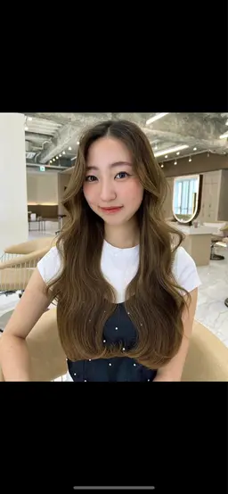 【ブリーチなしでも明るくしたい☆】ブリーチなしダブルカラー➕1stepトリートメント🍀🫧