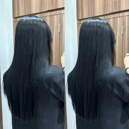 🏁【12月限定クーポン♡】カット+カラー+トリートメント+Aujuaシャンプーorオイルお持ち帰りクーポン🩶