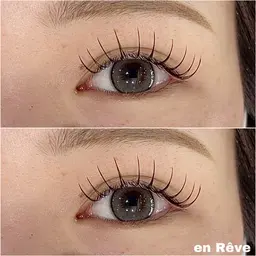 【LED上下エクステ】上まつげ80本＋下まつげ20本♦️リピート様6500円