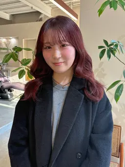 🇰🇷韓国風カット＋透明感カラー🇰🇷 初回半額💎こだわりの顔周りカットでコリアン hairに💎