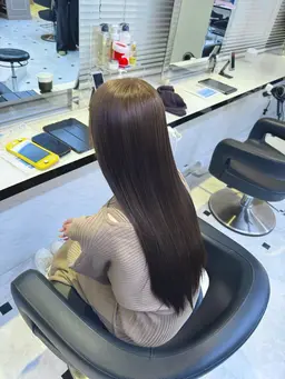 🫧韓国艶髪🫧冬に映える!縮毛矯正❄️➕メンテナンスカット➕オリジナルトリートメント付き💗