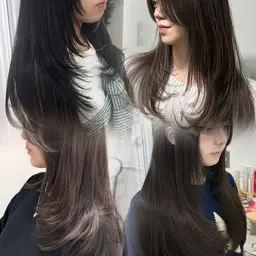 【🌸ご新規様限定🌸土日祝＋¥1000】カット＋透明感ケアカラー（白髪染め可）＋2step TR