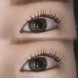 まつ毛パーマ上