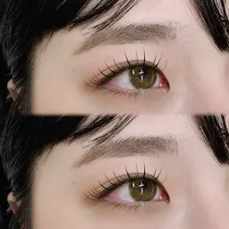 フラットラッシュ100本(オフ込み)💟ブラウン変更500円