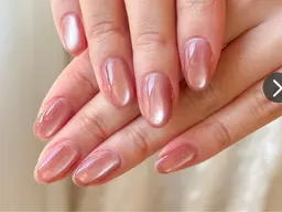 【初回ジェルオフ無料】トレンドNo1⭐️100色から選べる！うる艶💖マグネットジェル🧲丁寧ケア+パラジェル¥550