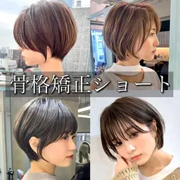 【❣️似合わせショート❣️】小顔ショートカット❣️+高保湿トリートメント🫧　こだわりの顔周りカットで小顔似合わせ！！✨