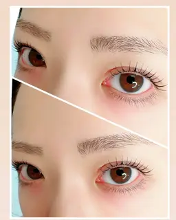 【top eyelist施術】束感まつ毛パーマ