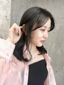 🌕 期間限定クーポン🌕人気No1メニュー　うる艶カラーAujua treatment付き