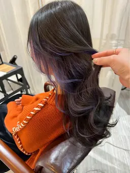 【✨🌈デザイン重視🌈✨】インナー《ブリーチ+オンカラー》＋トリートメント🫧