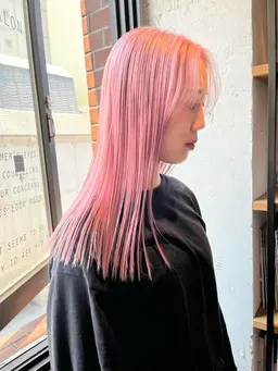 🌈秋冬もハイトーン🌈ダブルカラー（ブリーチ+カラー）