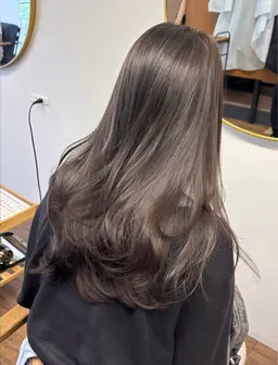 【お試しシャンプートリートメント付き🧴🫧】カット＋カラー＋超音波トリートメント🤍