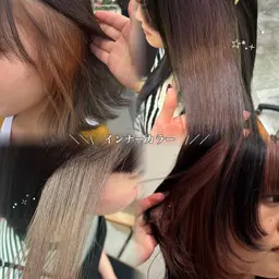 ミニモ限定🍒ブリーチありインナーカラー🍒*˖°